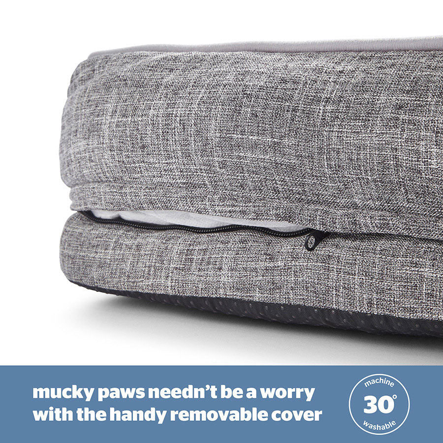 Silentnight Orthopaedic Pet Bed – Grey Large
