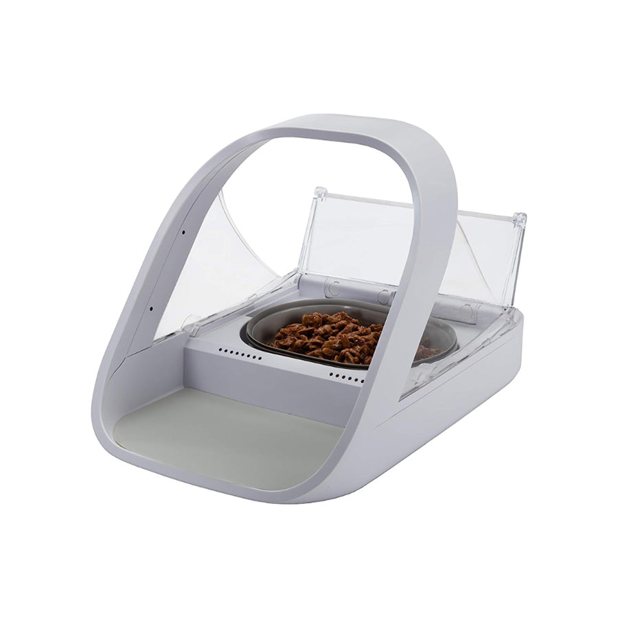 SureFeed Microchip Pet Feeder Connect & Hub Bundle for Cats & Small Dogs – White
